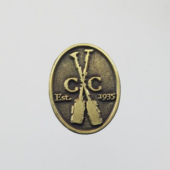 CC Golf Country Club Hat Lapel Pin Pin Back - Picture 5 of 5
